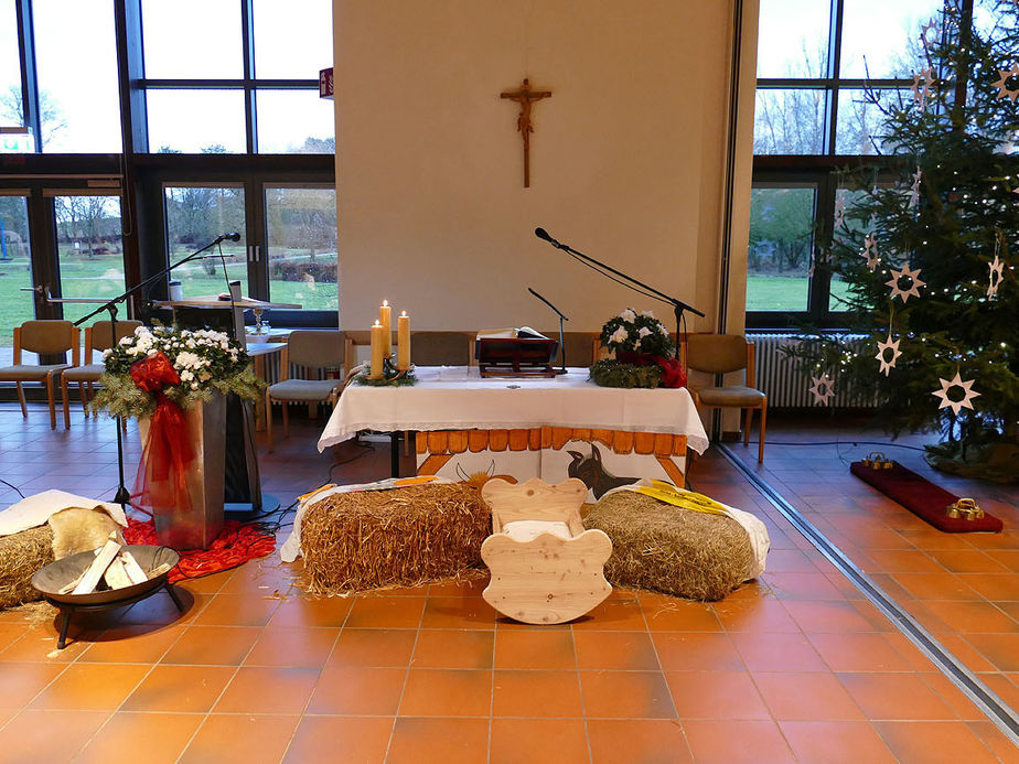 Kinderchristmette mit Krippenspiel (Foto: Karl-Franz Thiede)